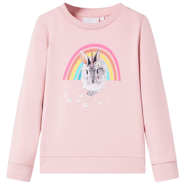 Børnesweatshirt, lyserød, 128