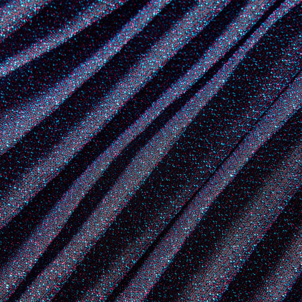 Barnkjol med glitter, marinblå, 116