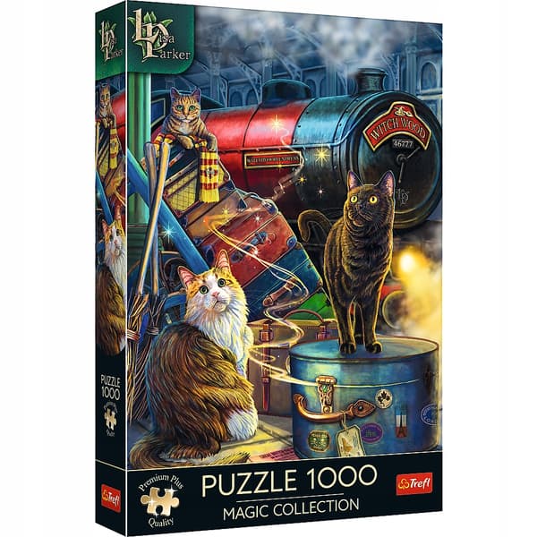 10897 Puslespil 1000 Premium Plus - Magisk samling: Hekseekspressen