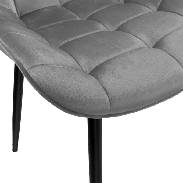 NORMAN Velvet grafitfløjlsstol
