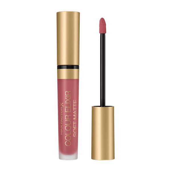 Max Factor Colour Elixir Soft Matte Langtidsholdbar Flydende Læbestift - 015 ROSE DUST 4ml
