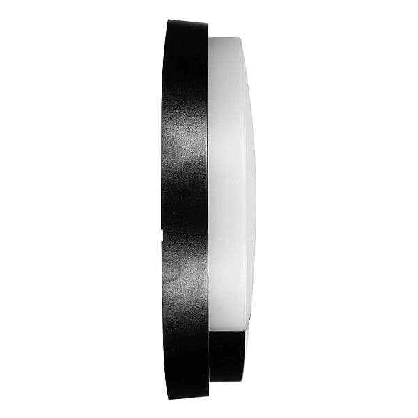 Hermetisk LED havelampe, facadelampe, 10W, bevægelsessensor, sort