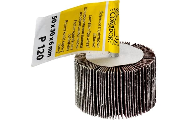 Lamskive, 50 x 30 x 6 mm, skaft, P