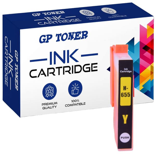 Blæk til HP GP-H655XL Y GP