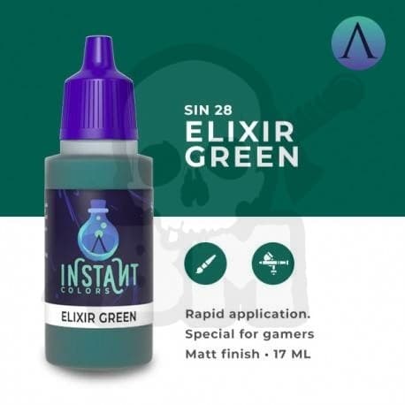 SIN-28 Scale Color Instant Elixir Grøn