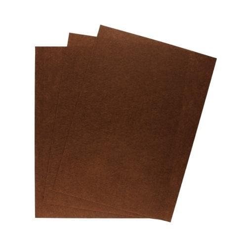 Filt A3 brun 1mm 10 stk
