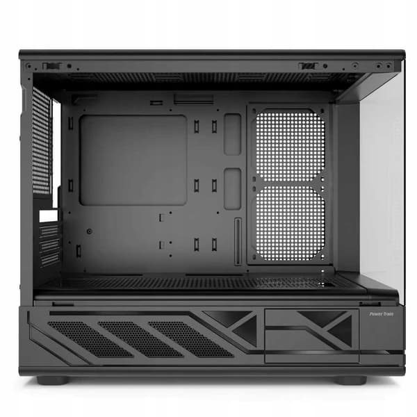 Gamingdatorchassi, midi-tower, glas, 6x aRGB-fläktar