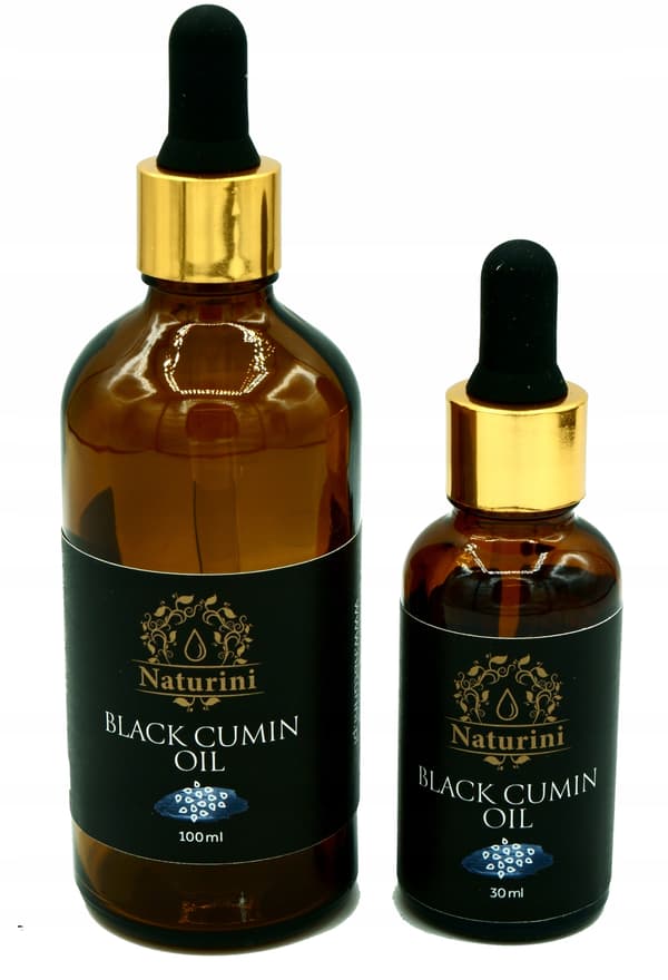 Nigella Sativa Sortfrøolie 100ml Naturini