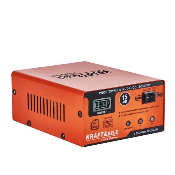 15AMP 6/12V KD1917 mikroprocessor ensretter