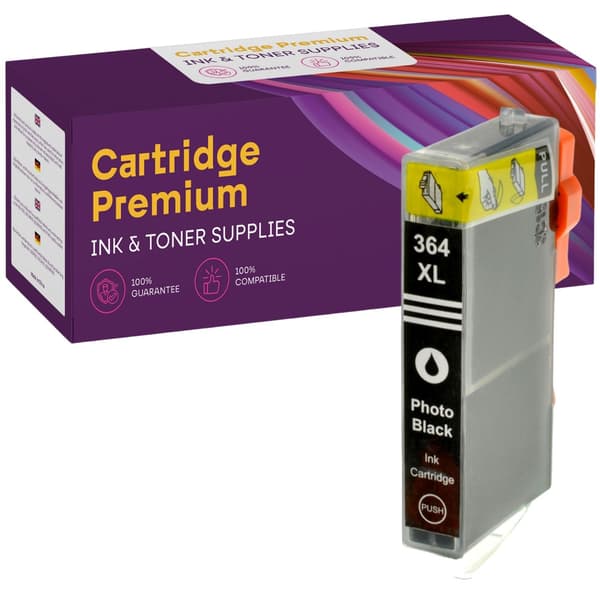 Muste HP 364 XL PBK GP -tulostimelle