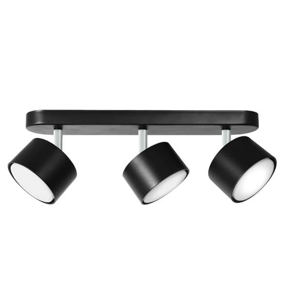 Heckermann 8795316A LED-spotlight Sort 3x hoved