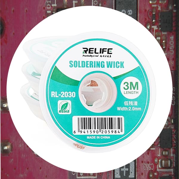 RELIFE 2mm tennlödfläta