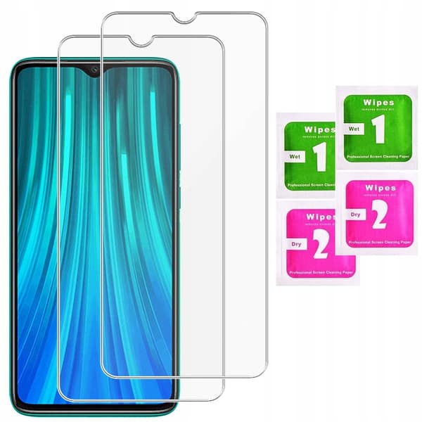 2x Härdat Glas för Xiaomi Redmi Note 8 Pro | 2-pack