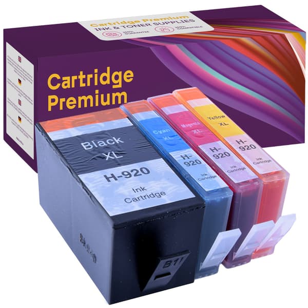 4x blæk til HP GP-H920XL CMYK