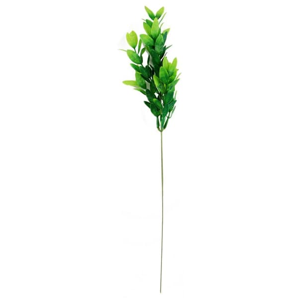 Konstgjord buxbomskvist grön 55cm