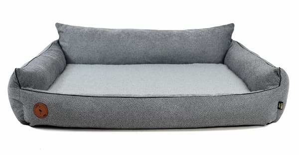Rocky ortopædisk seng sort + grå M - 83 cm x 73 cm