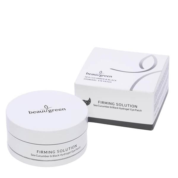Beauugreen Søagurk & Sort Hydrogel Øjenplaster