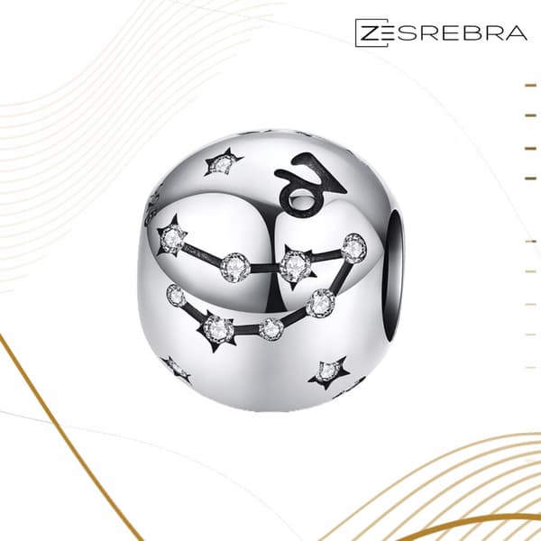 Stenbockens stjärntecken berlocker silver 925 pärlhänge silver berlocker