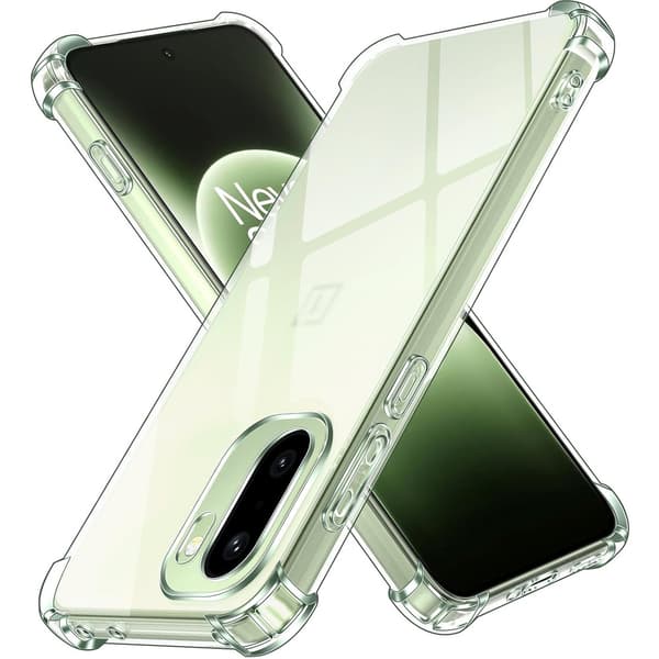 Fodral för OnePlus 15R, Stoppsäker, Transparent