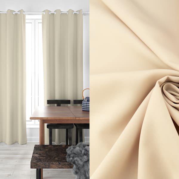 Panamatyg, beige färg