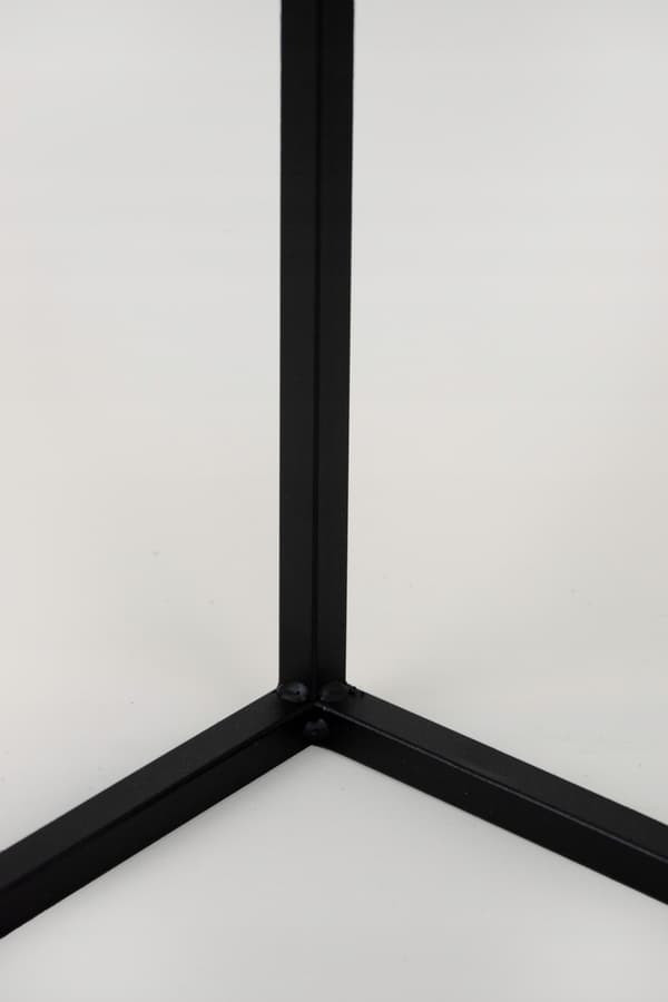 Laptopbord Side Sofa Natbord Loft Sort Metal Annecy