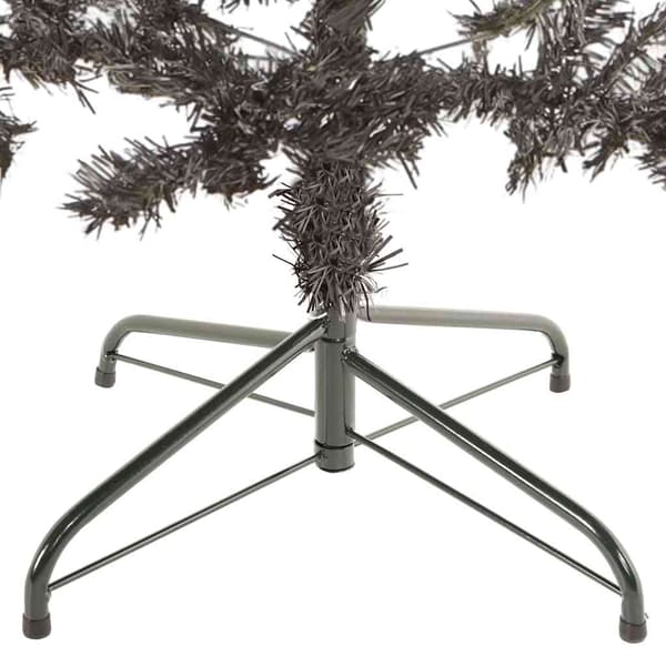 vidaXL slankt juletræ, sort, 180 cm