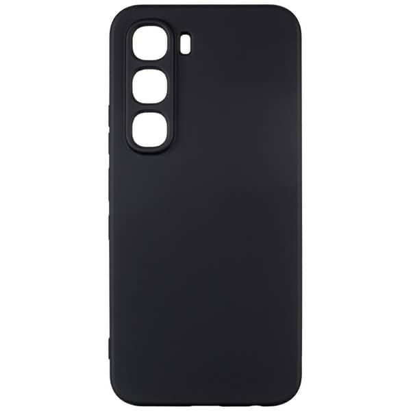 Beline Silikone Etui til Infinix Hot 60 Pro Sort