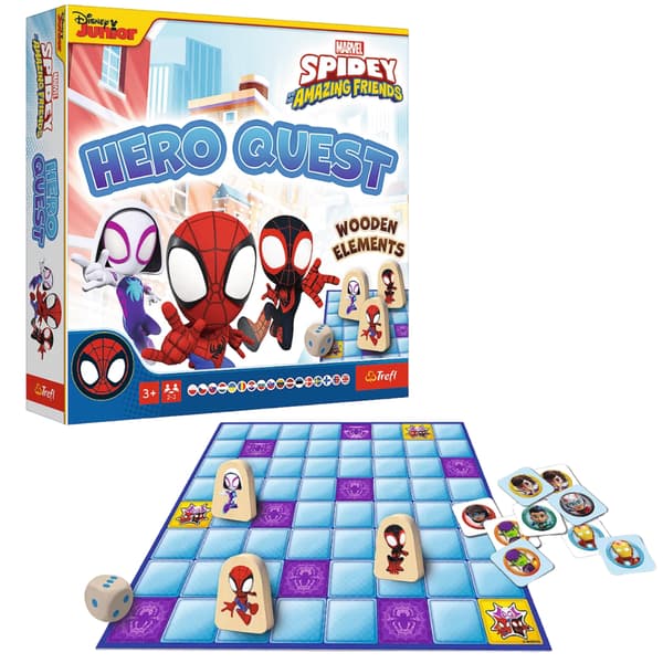 Hero Quest Spidey Brætspil Trefl 02436