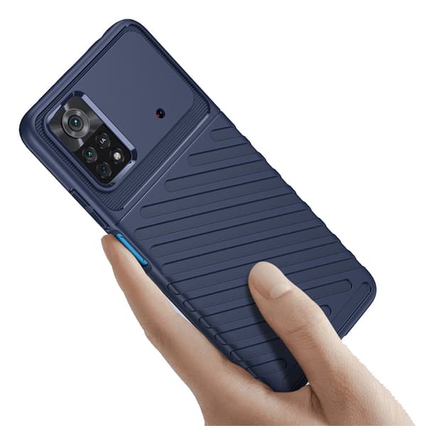 Etui til Xiaomi Poco X4 Pro 5G, Thunder, blå