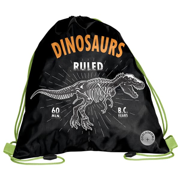 Dinosaur skoletaske til drenge