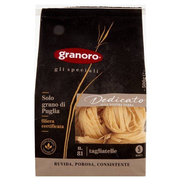 Tagliatelle Semola N.81 pasta 500g - Granoro