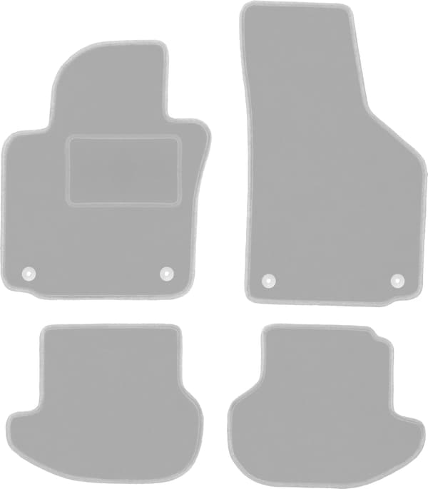 Grå bilmattor till: Volkswagen Eos cabrio (2005-2015)