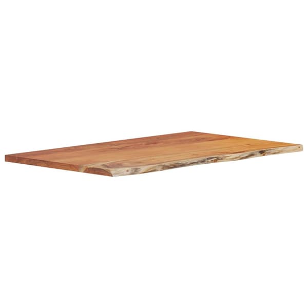 vidaXL badeværelsesbordplade 90x60x3,8 cm rektangulær akacietræ