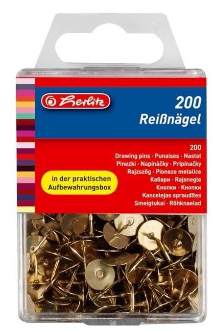 Metalnåle 200 stk.
