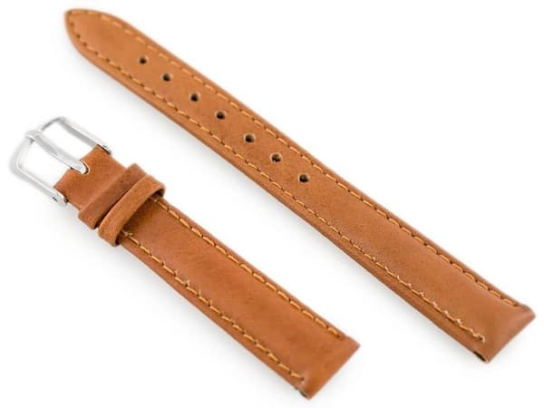 Läderrem till klockan W83 - brun - 12mm
