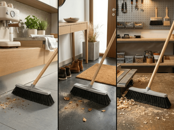 PLASTKVAST ASTER LJUSGRÅ -BEN