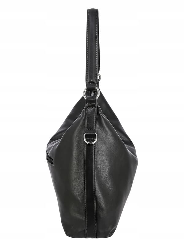 David Jones dame skuldertaske, øko-læder, sort