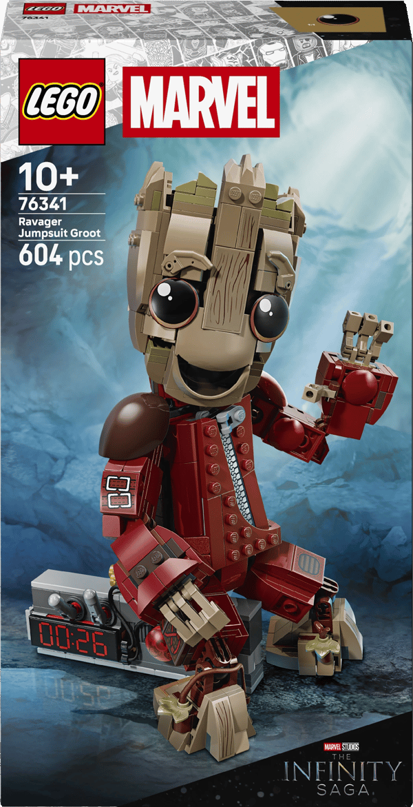 LEGO Super Heroes Marvel Groot i Ravager-dragt 604 dele (76341)