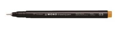 Mono fineliner 0,35 mm gul