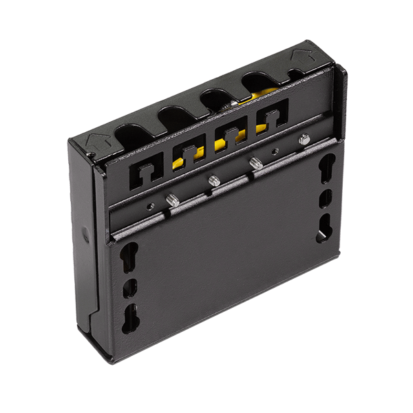 Cat.6A Patchpanel 4 Port LogiLink RJ45 Splitter 10GbE Skærmet