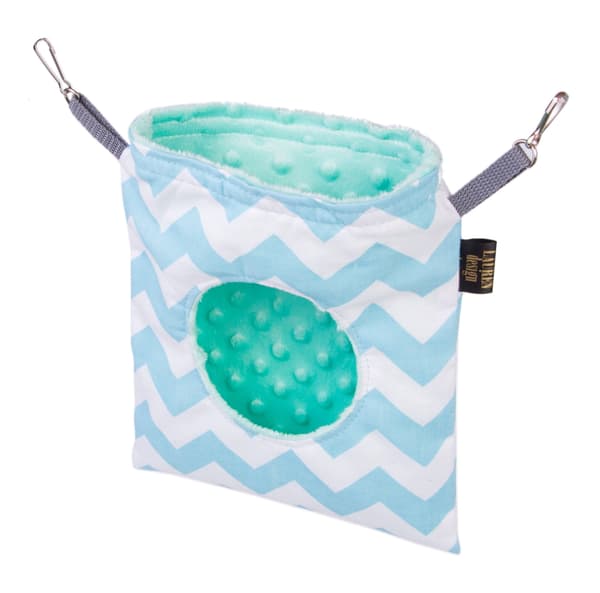 Foderautomat til gnavere zigzag + mint minky