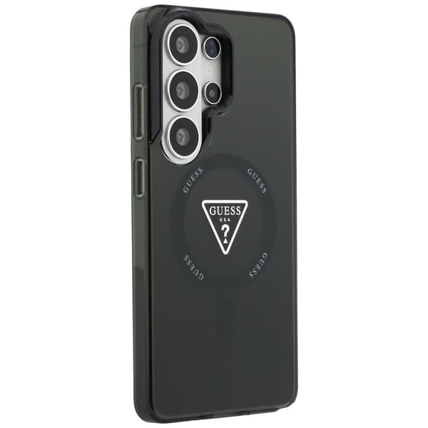 Guess IML Gradient Triangle MagSafe-cover til Samsung Galaxy S26 Ultra, sort