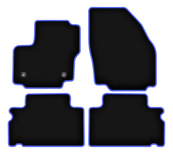 CARLUX-BLÅ bilmåtter til: Ford Galaxy MK2 minivan (2012-2015)