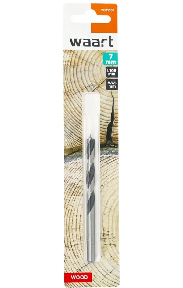 7,0 mm puuporanterä, hiottu
