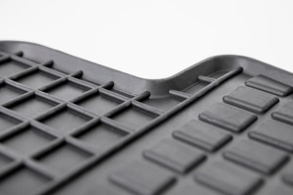 Gummimåtter til: Dacia Duster I SUV - facelift (2014-2017) - sorte, monteret