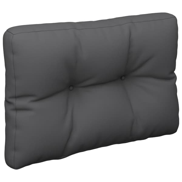 vidaXL Pallsoffkuddar, 2 st, Antracit, Tyg