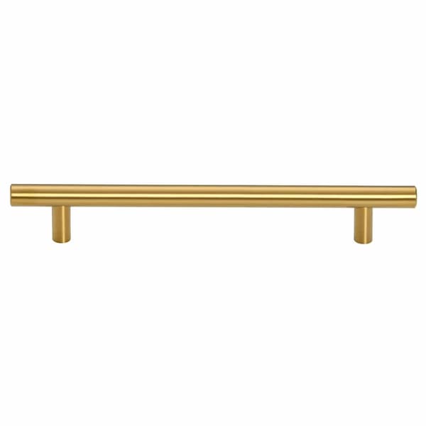 vidaXL skabsgreb, 10 stk., guld, 160 mm, rustfrit stål