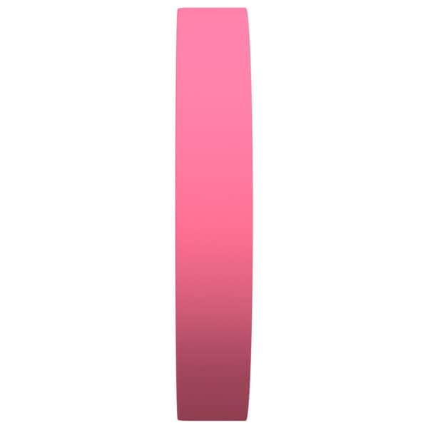 vidaXL Väggklocka rosa Ø25,5 cm polystyren och glas