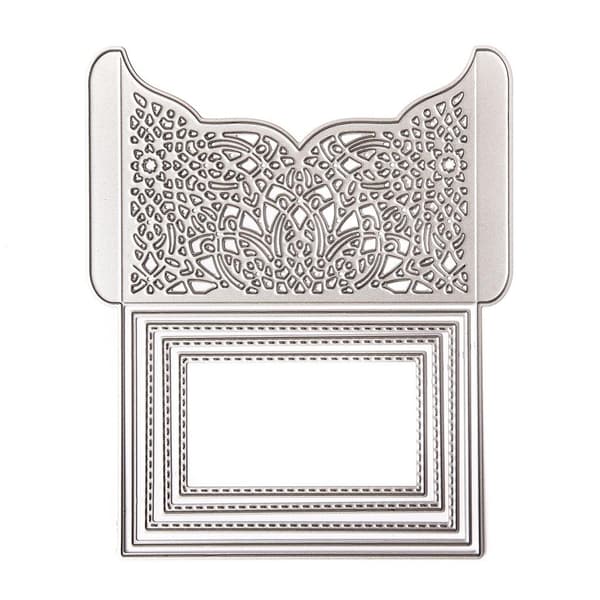 Die - Foldet invitation 12,1 cm x 14,4 cm