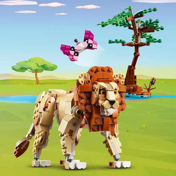 LEGO Creator Safari Vilde Dyr 780 Delt Sæt (31150)